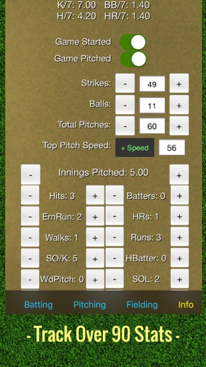 Softball Stats Tracker Pro(圖2)-速報App
