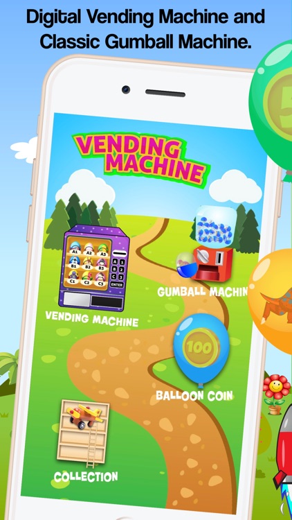 Vending machine gumball eggs