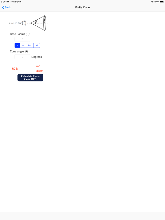 Radar Analysis Toolbox iPad screenshot 8 - Business app