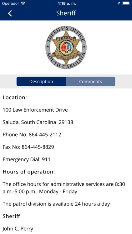 Saluda County Sheriff’s Office