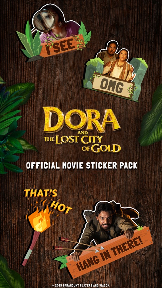 Dora Movie Sticker Pack - 1.1 - (iOS)