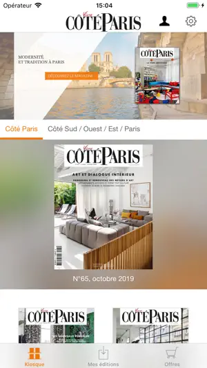 Côté Paris - Magazine screenshot 1