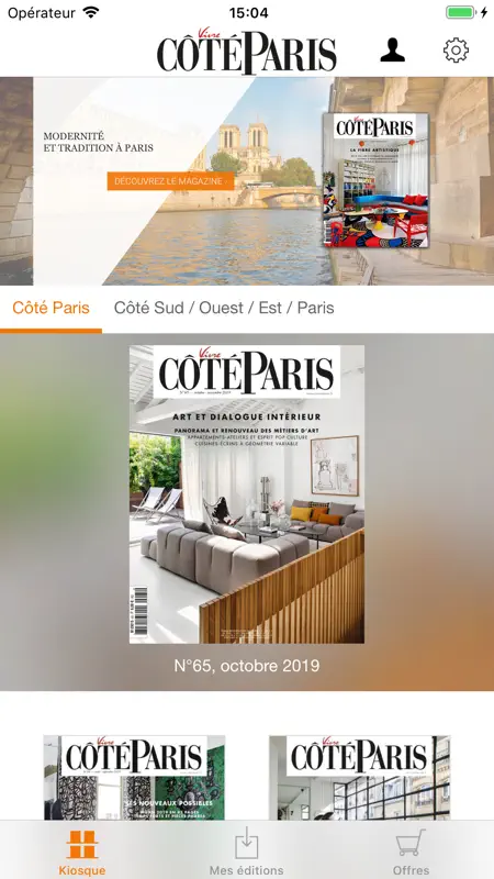 Côté Paris - Magazine screenshot 1 of 10