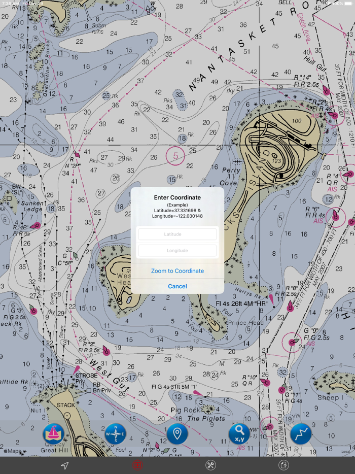 Massachusetts Bay – Marine Map