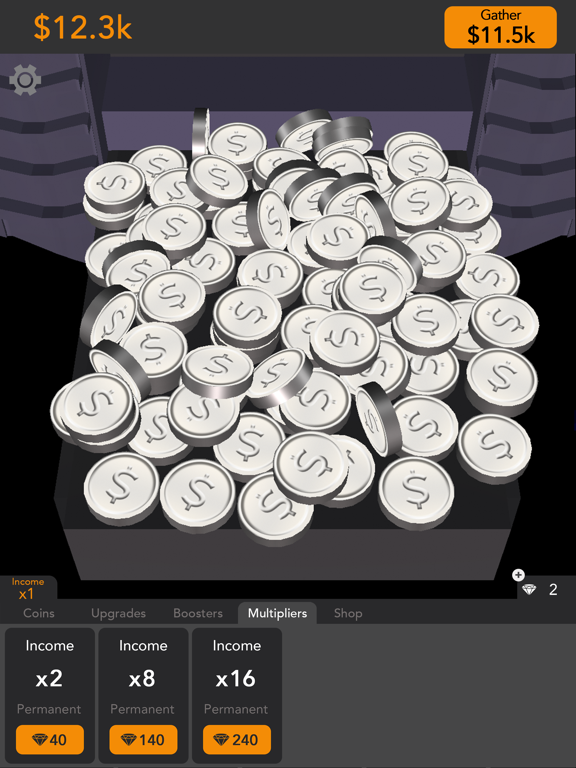 Idle Coins-Fortune Coin Pusher iPad screenshot