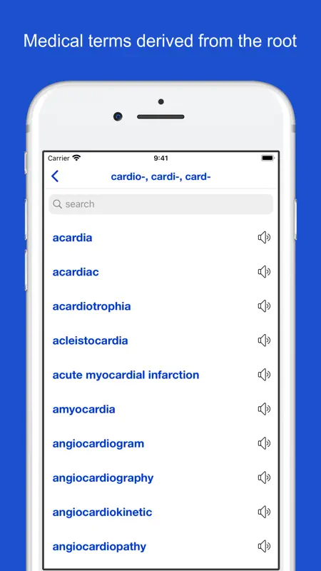 Medical Terminology Etymology screenshot 10 of 10
