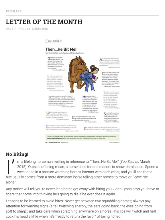 Horse&Rider USA iPad screenshot 5 - Lifestyle app