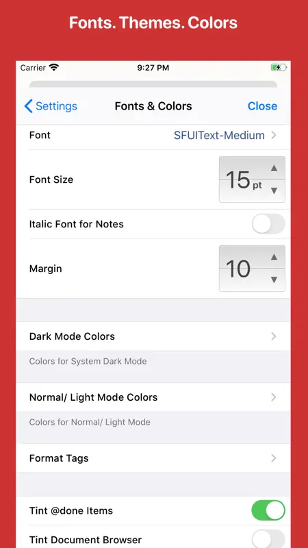 Taskmator - TaskPaper Client screenshot 10 of 10