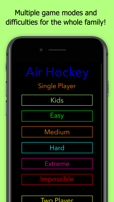 Screenshot #2 pour Air Hockey Lite