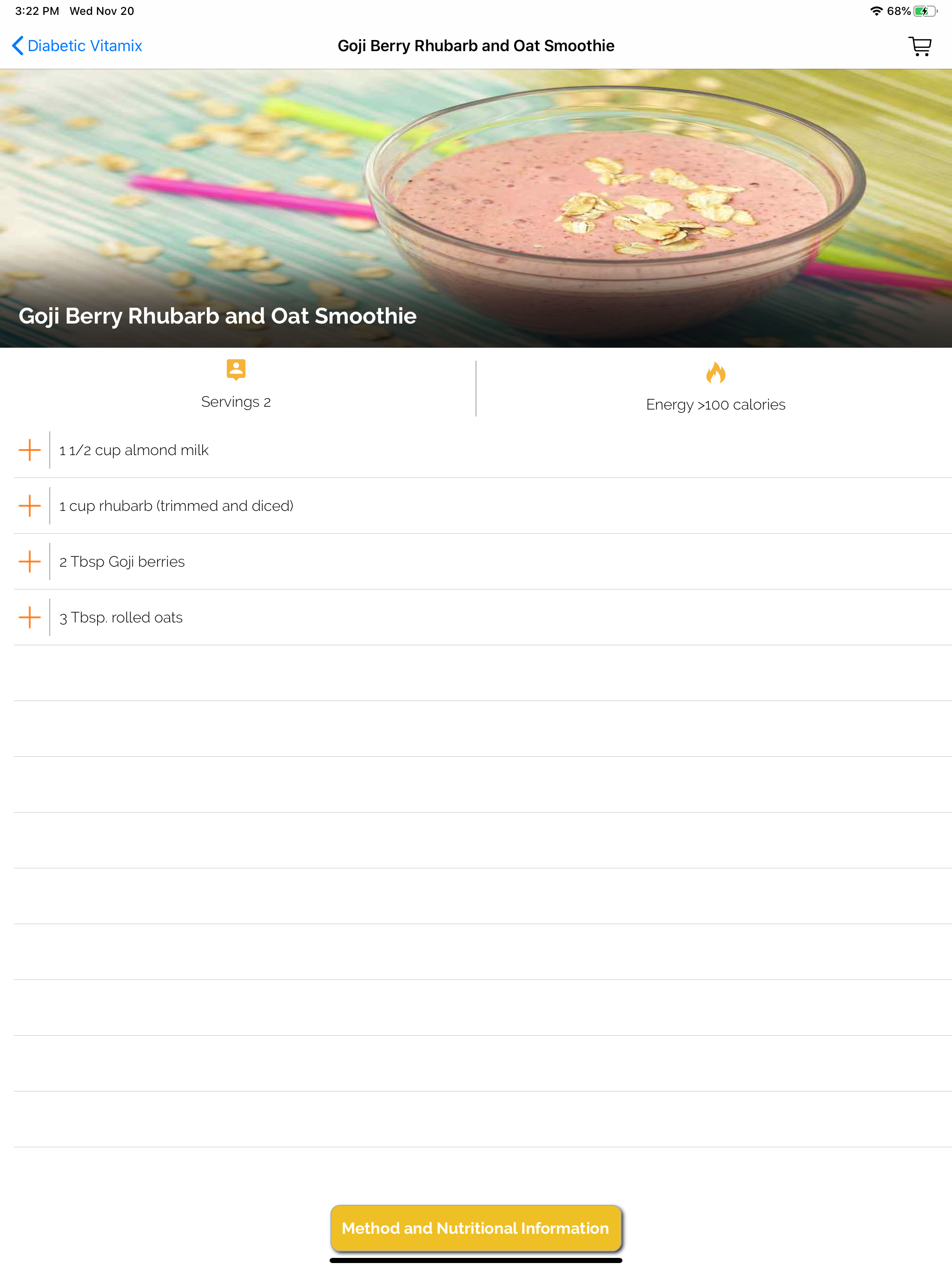 Diabetic Vitamix Recipes