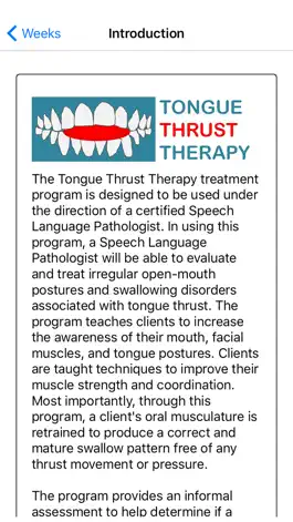 Game screenshot Tongue Thrust Therapy mod apk