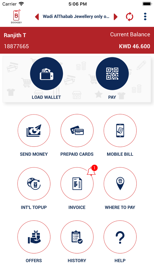 #3. BookeeyPay (iOS) 由: xenon Prepaid Electronic Payments W.l.l