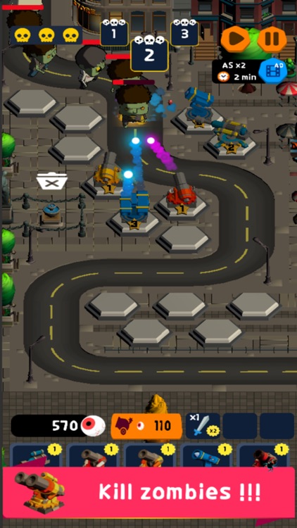 Random Turret Merge Defense