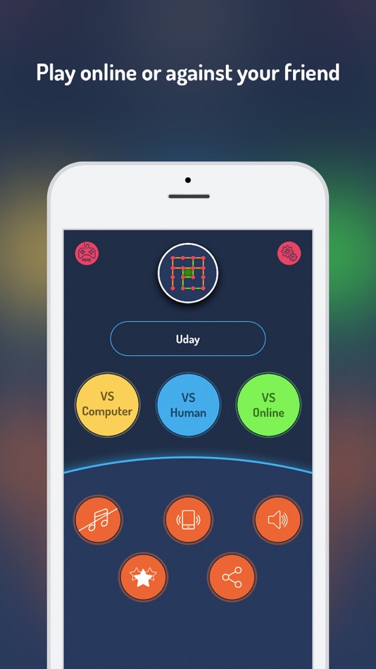 #5. Dots & Boxes -Retro board game (iOS) 由: Aditya Neelkanth