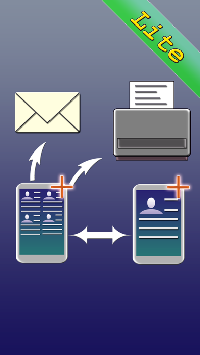 Screenshot #1 pour Multi-Contacts Léger