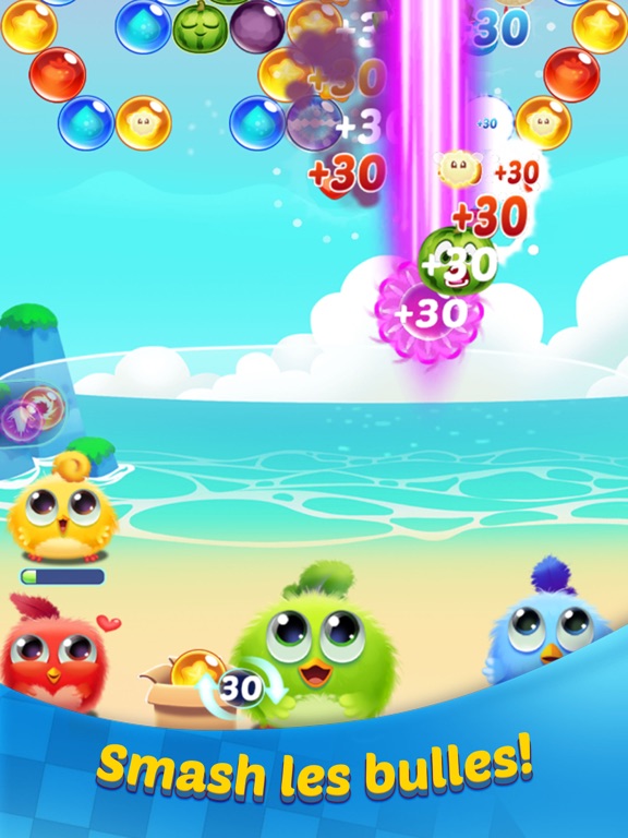 Screenshot #4 pour Bubble Wings: Bubble Shooter