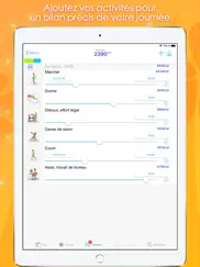 calories minute access iPad Captures Décran 4