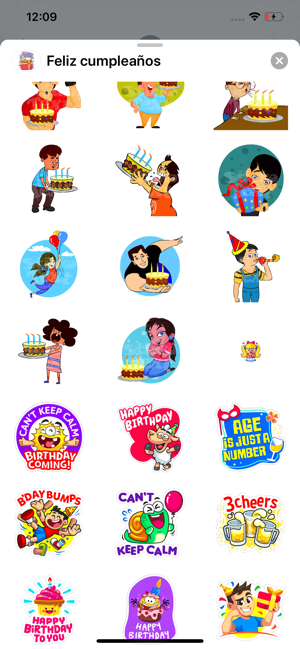 Feliz cumpleaños Stickers(圖4)-速報App
