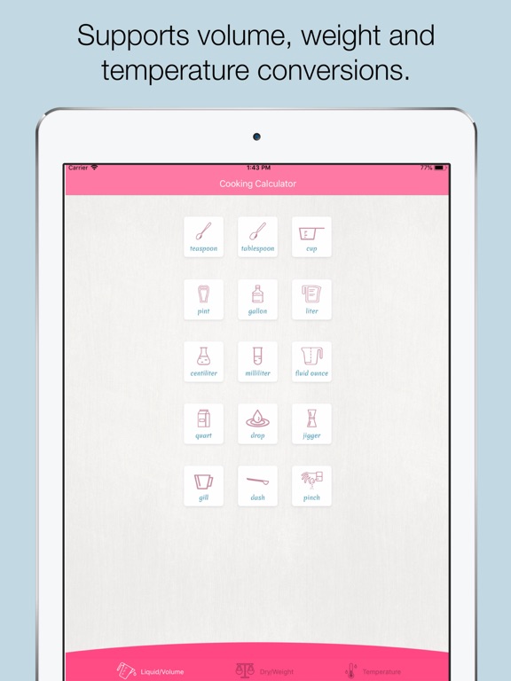 Screenshot #5 pour Cooking Calculator Pro