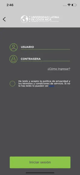 Game screenshot ULatina Móvil apk