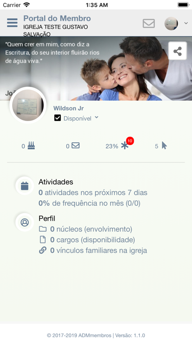 ADMmembros screenshot