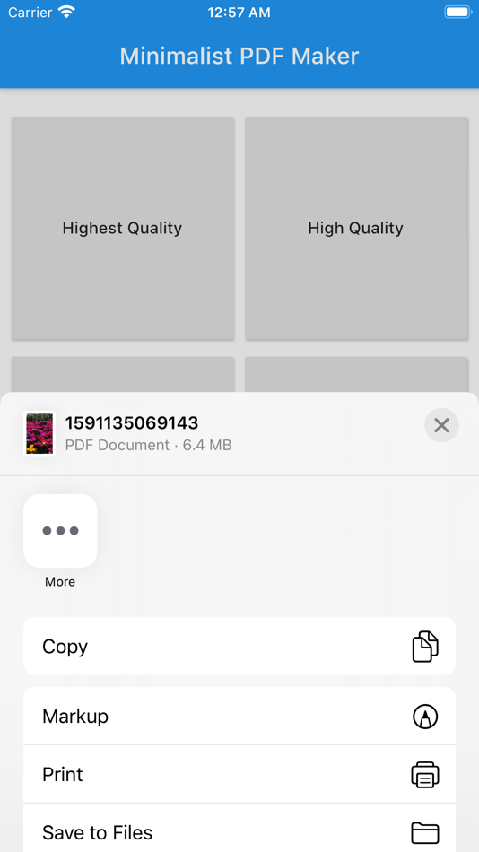 #2. Minimalist PDF Creator (iOS) 由: Selim Ustel