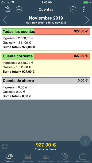 My Budget Book App Store preview screenshot 1