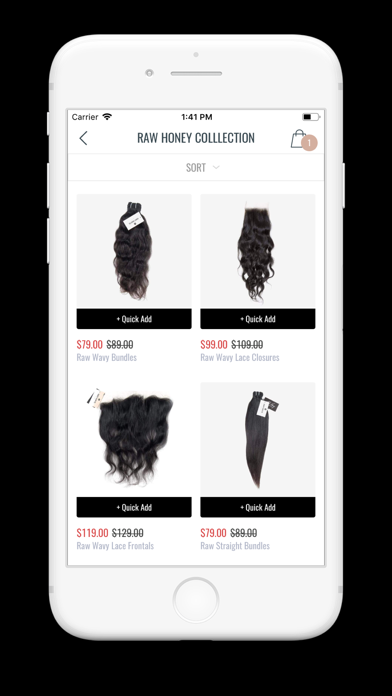 Honey Hair Co. Screenshot