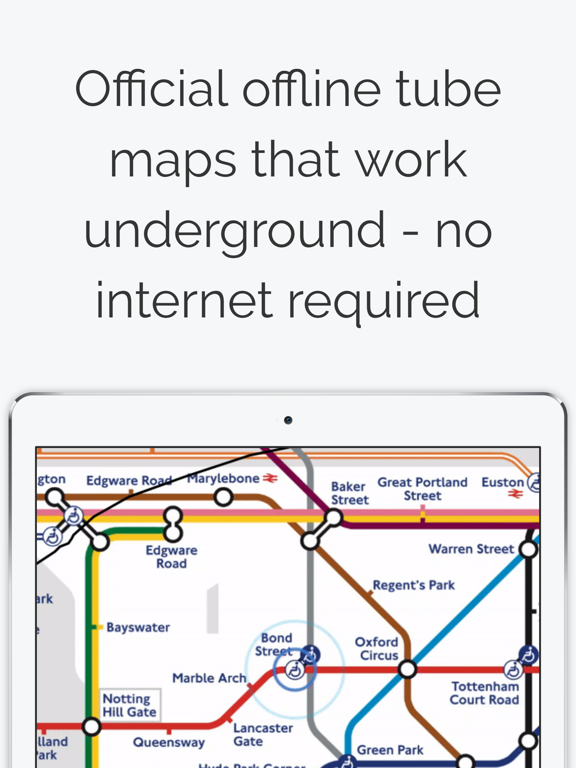 London Tube Map screenshot