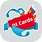 Mit der DI Cards App können Sie Ihre Visitenkarten erstellen und gestalten