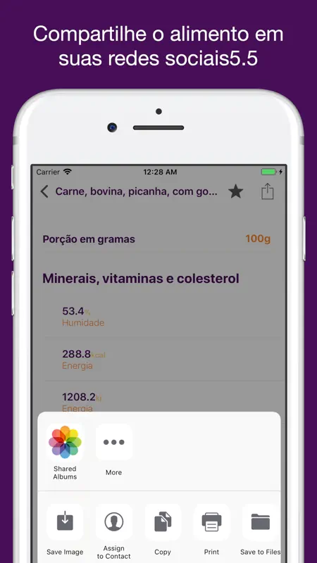 Tabela Taco de Alimentos screenshot 6 of 6