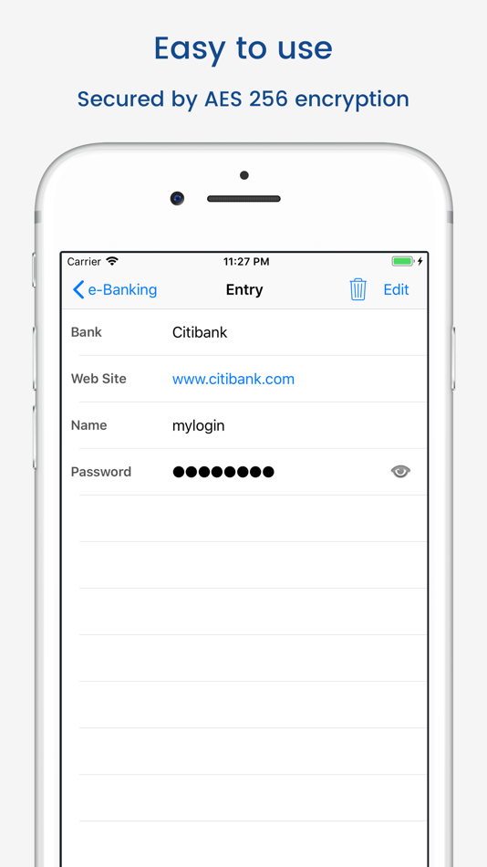 #2. aWallet Password Manager (iOS) 由: Petr Synek