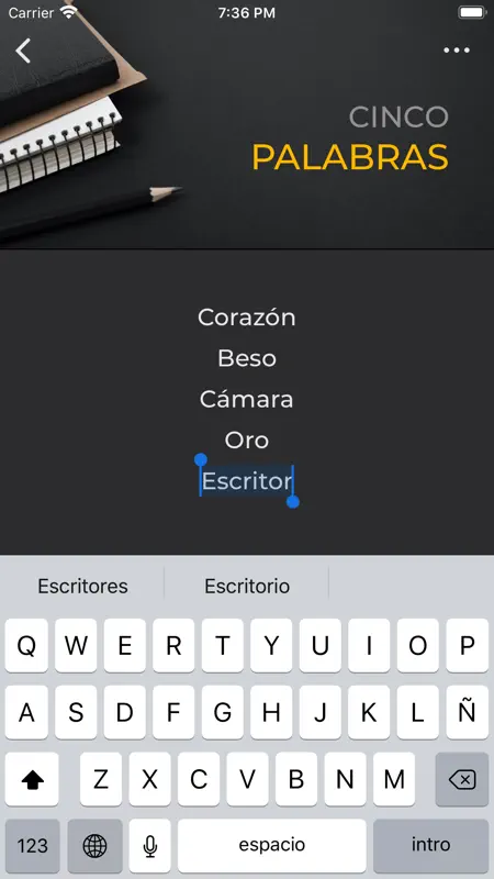 iDeas para Escribir screenshot 5 of 10