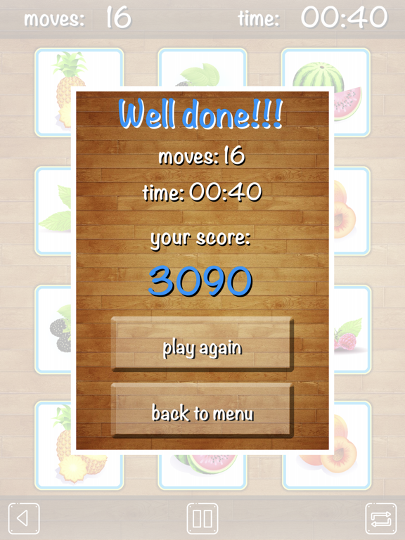 Memory Match for kids - find pairs, match cards and train your memory and concetration! screenshot