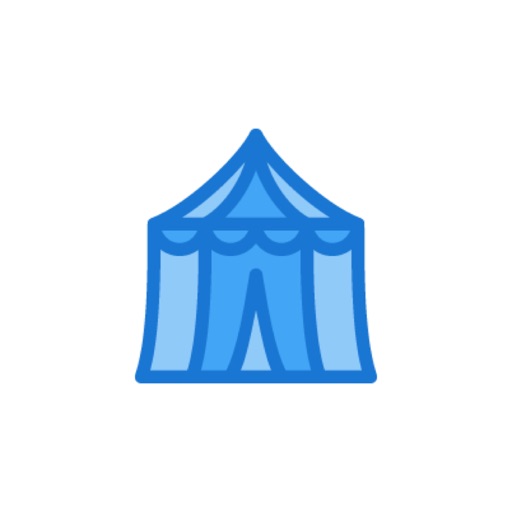 Blue Carnival Stickers icon