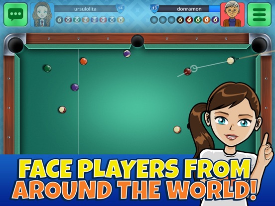 Pool Casual Arena - Billiards iPad screenshot 1 - Games app