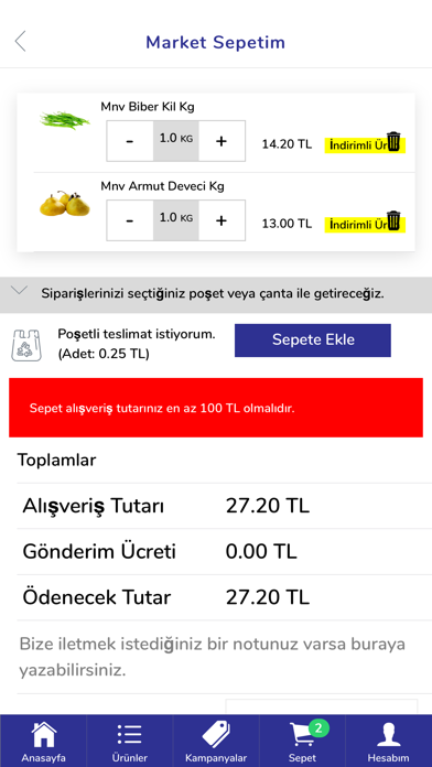 App screenshot
