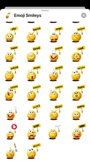 emoji smiley schilder stickers iphone bildschirmfoto 2