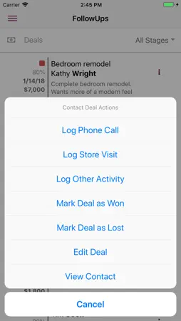 PERQ CRM screenshot 8