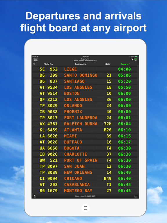 Screenshot #4 pour Flight Board | Traqueur de vol