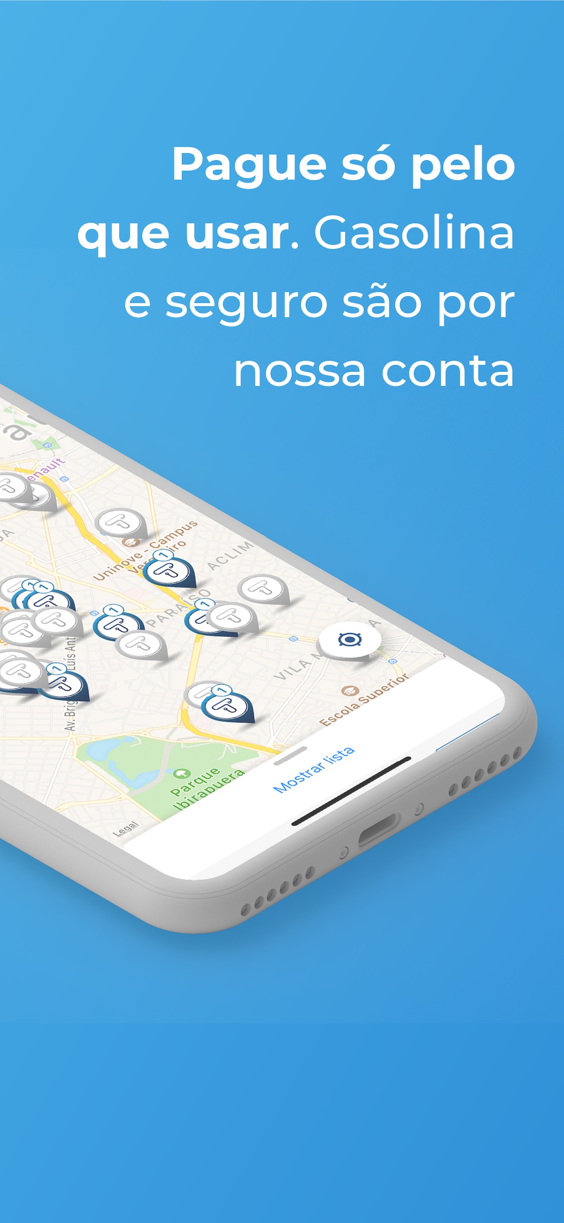 Screenshot do app Turbi - Aluguel de Carros