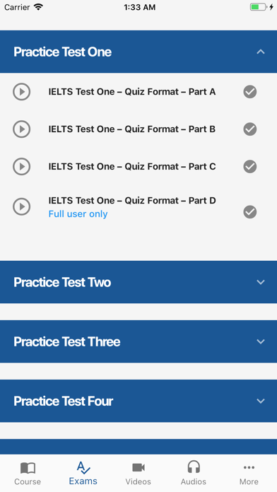 Academic IELTS Help Screenshot