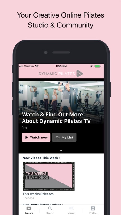 Dynamic Pilates TV screenshot 2