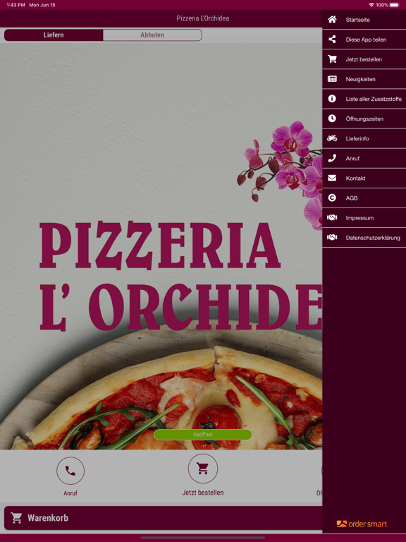 Screenshot #5 pour Pizzeria L'Orchidea
