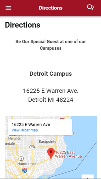 The Message of Grace, Detroit