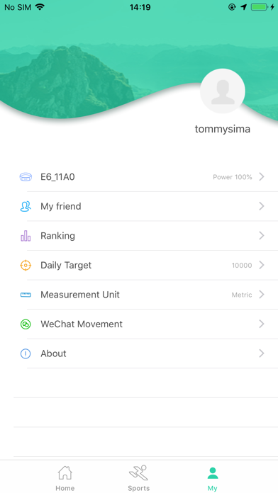 App screenshot