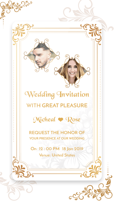 Digital Invitation Card Maker screenshot 2