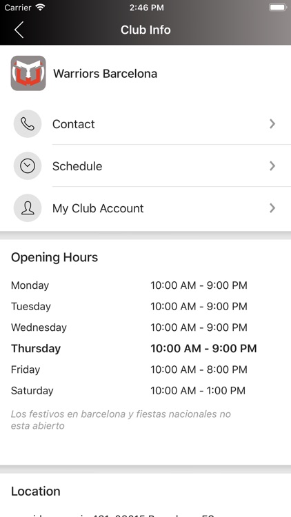 Warriors Barcelona App