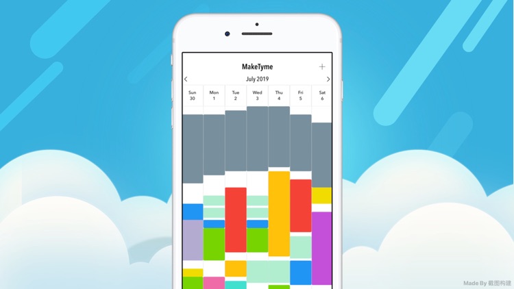 Daily event calendar