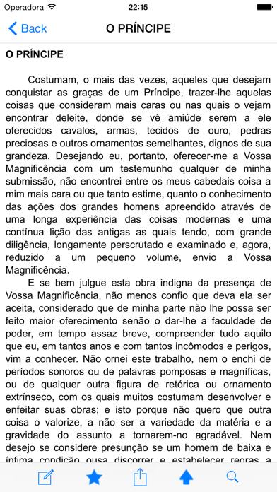 Screenshot #2 pour O Príncipe de Maquiavel